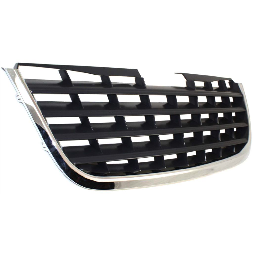 CHRYSLER TOWN & COUNTRY GRILLE CHR/BLK (BLACK CENTER) OEM#5113127AA 2008-2010 PL#CH1200322