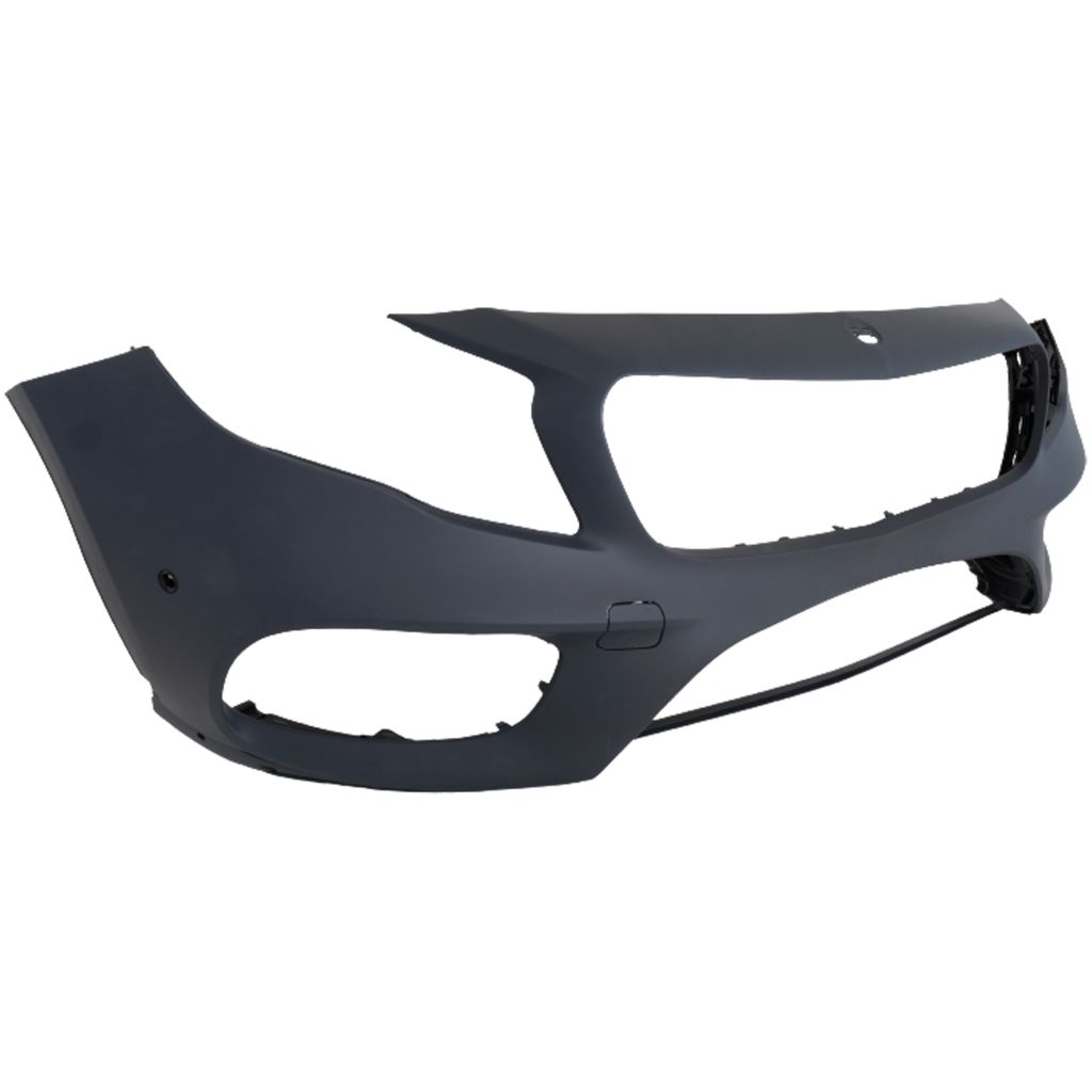 MERCEDES-BENZ GLA-CLASS FRONT BUMPER COVER PRIMED (GLA250 W/AMG)(W/SENSOR)(W/CAMERA) OEM#15688098019999 2018-2020 PL#MB1000581