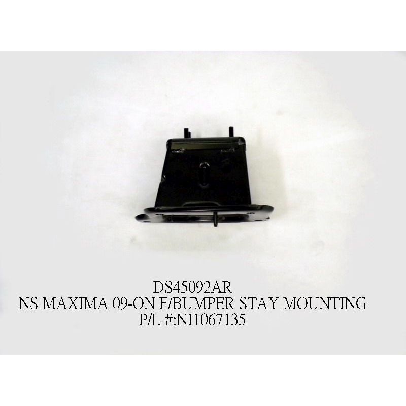 NISSAN(DATSUN) MAXIMA FRONT REINFORCEMENT MOUNTING BRACKET RIGHT (Passenger Side) (MTG STAY) OEM#622109N00A 2009-2015 PL#NI1067135