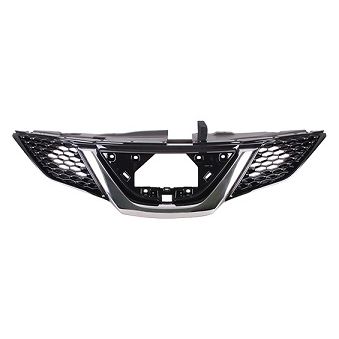 NISSAN ROGUE SPORT (2.0L) GRILLE ASSY PTD-BLACK W/CHROME MLDG (W/INTELLIGENT CRUISE) OEM#623106MG5B 2018-2019 PL#NI1200313