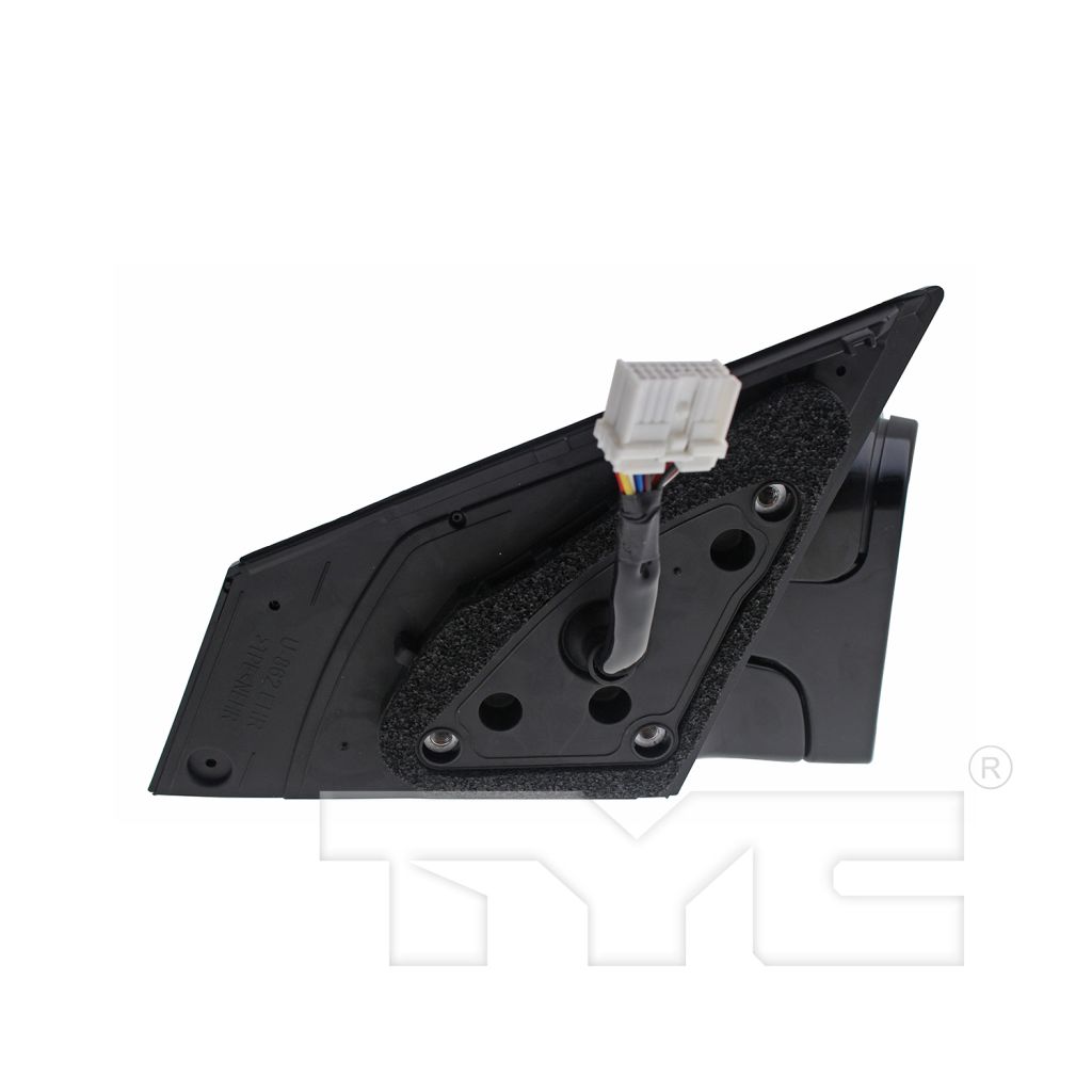 HYUNDAI SONATA DOOR MIRROR RIGHT (Passenger Side) PWR/HTD/SIGNAL (W/BSD)(W/MEMORY)(GLOSS BLK)(MAN-FOLD) OEM#87620C2570 2018-2019 PL#HY1321240