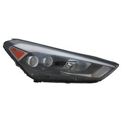 HYUNDAI TUCSON HEAD LAMP ASSY RIGHT (Passenger Side) (LED)(DUAL BEAM)**CAPA** OEM#92102D3350 2016-2018 PL#HY2503220C