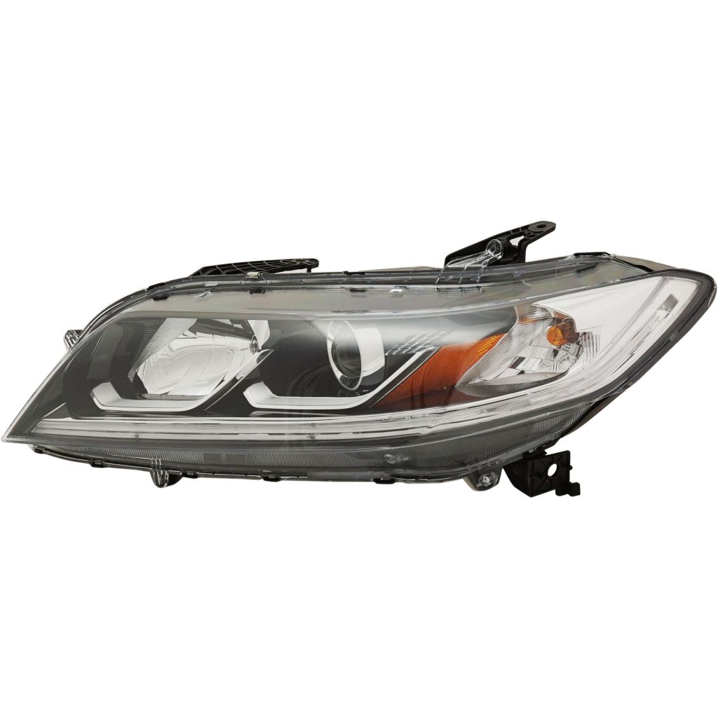 HONDA ACCORD COUPE HEAD LAMP ASSEMBLY LEFT (Driver Side) (HALOGEN)(LX-S)**CAPA** OEM#33150T3LA21 2016-2017 PL#HO2502179C