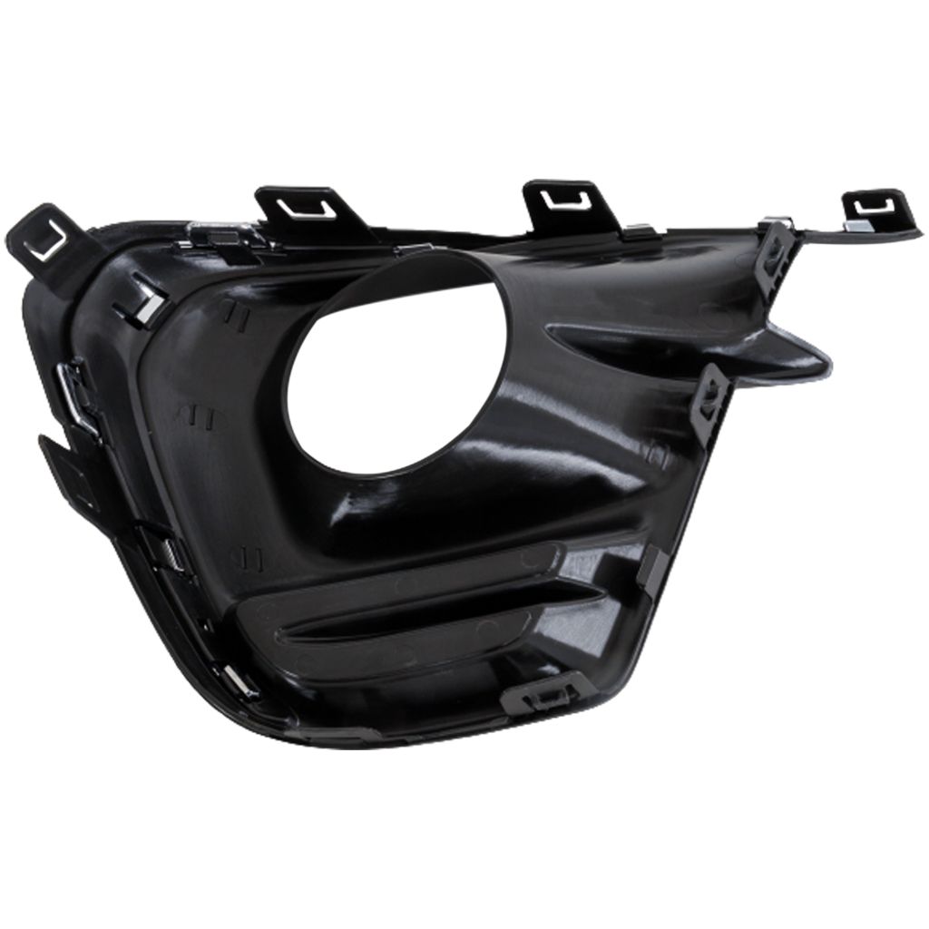 CHEVROLET SPARK FOG LAMP BEZEL ASSY RIGHT (Passenger Side) BLACK W/LOWER MLDG CHROME (1LT/2LT/LS) OEM#95286425 2016-2018 PL#GM1039240