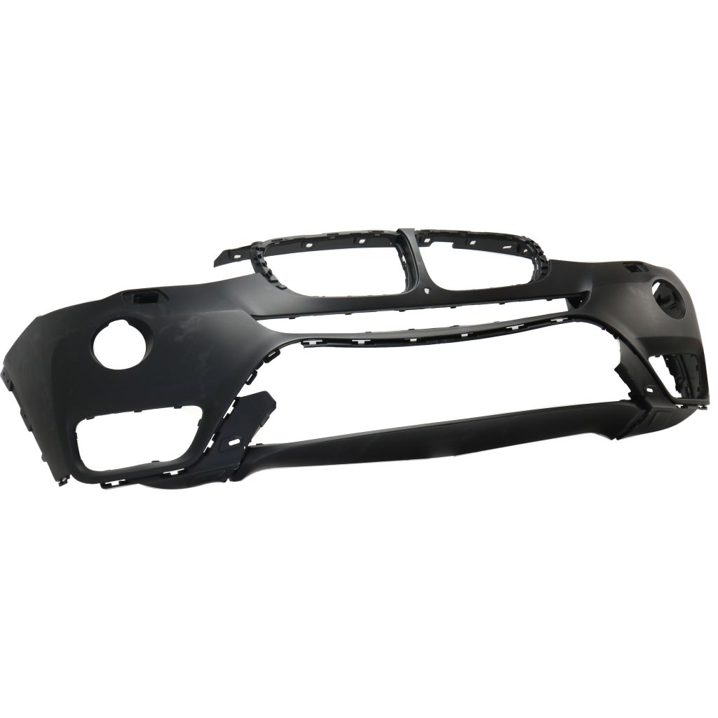 BMW BMW X3 FRONT BUMPER COVER PRM(W/LED FOG)(WO/SENSOR)(W/CAMERA)(WO/M PKG)**CAPA** OEM#51117389901 2015-2017 PL#BM1000352C