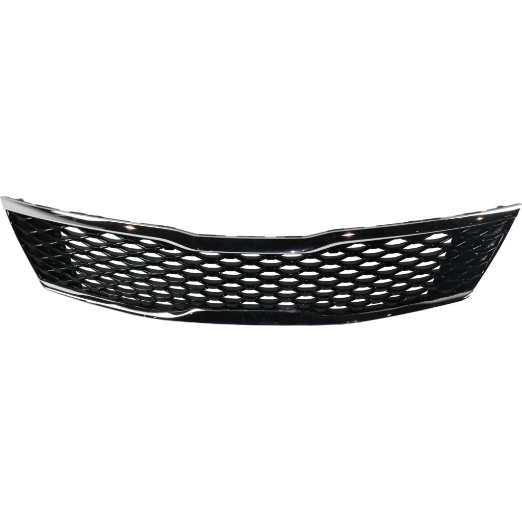 KIA OPTIMA GRILLE PAINTED BLACK W/SMOKED BLACK MOLDING OEM#86350D5020 2016-2018 PL#KI1200189
