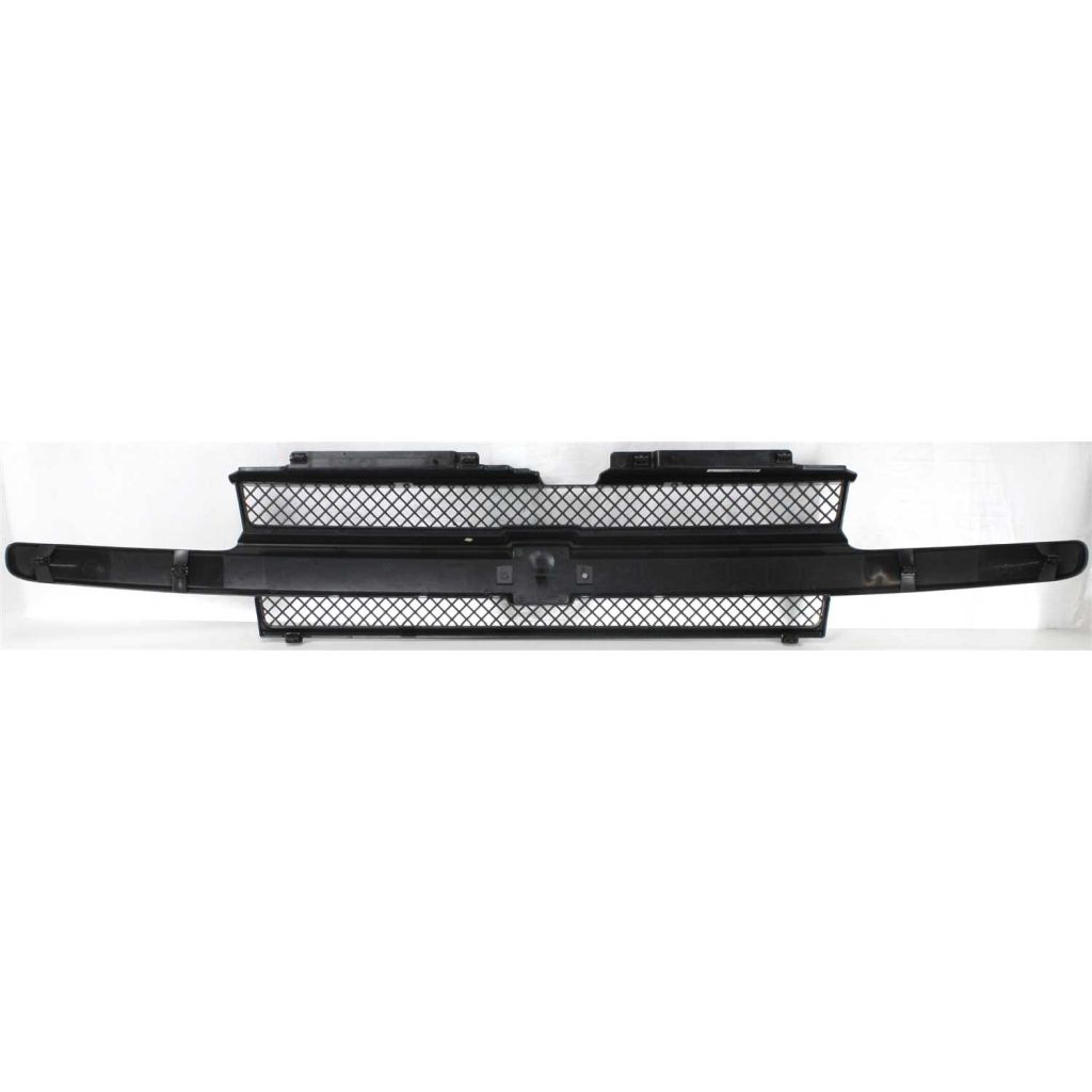 GM TRUCKS & VANS TRAILBLAZER GRILLE(W/BLK MLDG)(W/O HEAD/LAMP WASHERS) OEM#10358121 2002-2005 PL#GM1200470