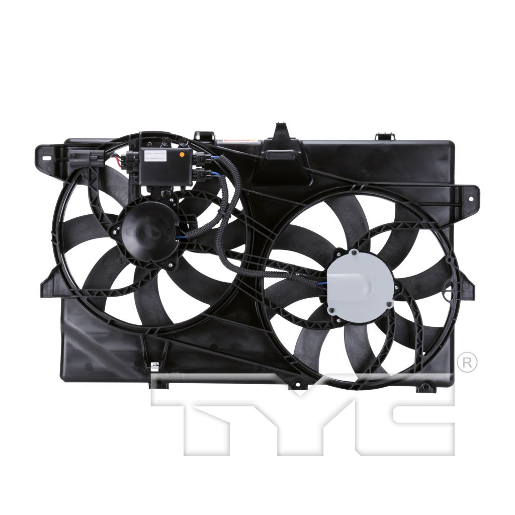 FORD TRUCKS & VANS EDGE RADIATOR & A/C FAN ASSY (W/ TOWING) W/MODULE 3.5L/3.7L OEM#7T4Z8C607B 2011-2014 PL#FO3115175