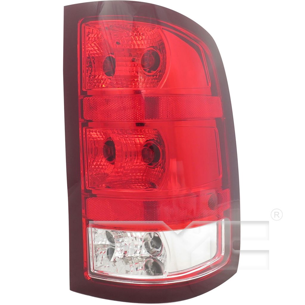 GM TRUCKS & VANS SIERRA/PU 1500 (GMC) TAIL LAMP ASSEMBLY RIGHT (Passenger Side)(EXC DENALI)(921 BACK UP BULB) **CAPA** OEM#20840274 2010-2011 PL#GM2801250C