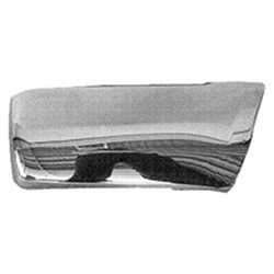 TOYOTA 4RUNNER REAR BUMPER END CHROME RIGHT (Passenger Side) (W/FLARE HOLES) OEM#5210635081 1996-2002 PL#TO1105103