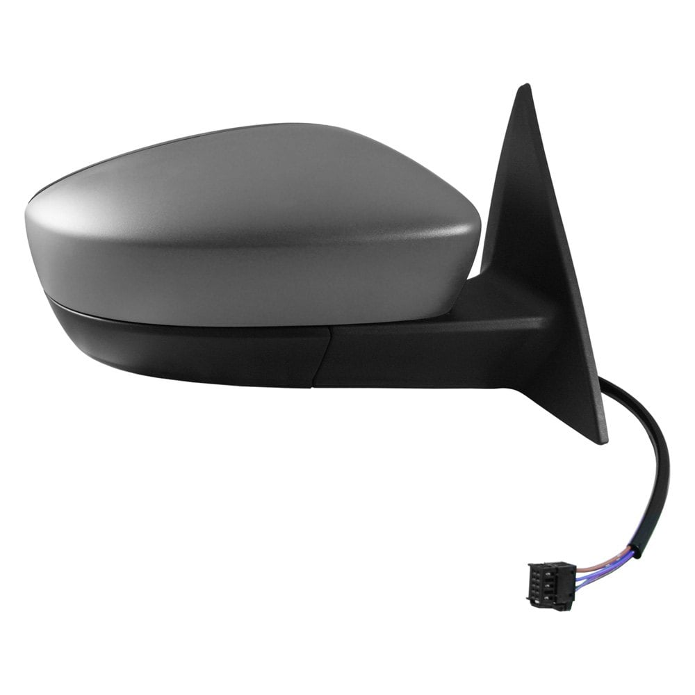 VOLKSWAGEN BEETLE DOOR MIRROR LEFT (Driver Side) POWER/HEATED (WO/SIGNAL)(PTD CVR)(FLAT) OEM#5C1857507M9B9-PFM 2012-2013 PL#VW1320149