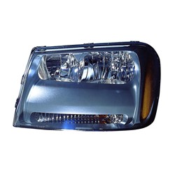 GM TRUCKS & VANS TRAILBLAZER HEAD LAMP ASSEMBLY LEFT (Driver Side) (LT MDL/08 LS MDL) **CAPA** OEM#25970909 2006-2009 PL#GM2502304C