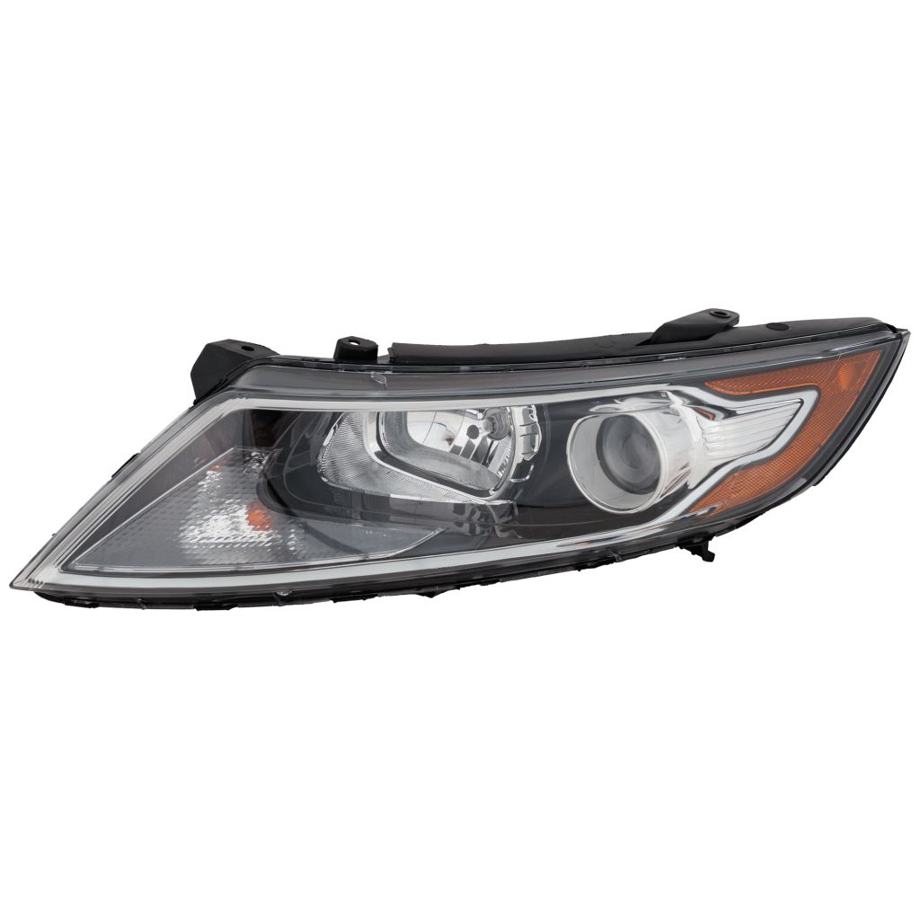 KIA OPTIMA HYBRID HEAD LAMP ASSY LEFT (Driver Side) (HALOGEN) OEM#921014U020 2011-2013 PL#KI2502156