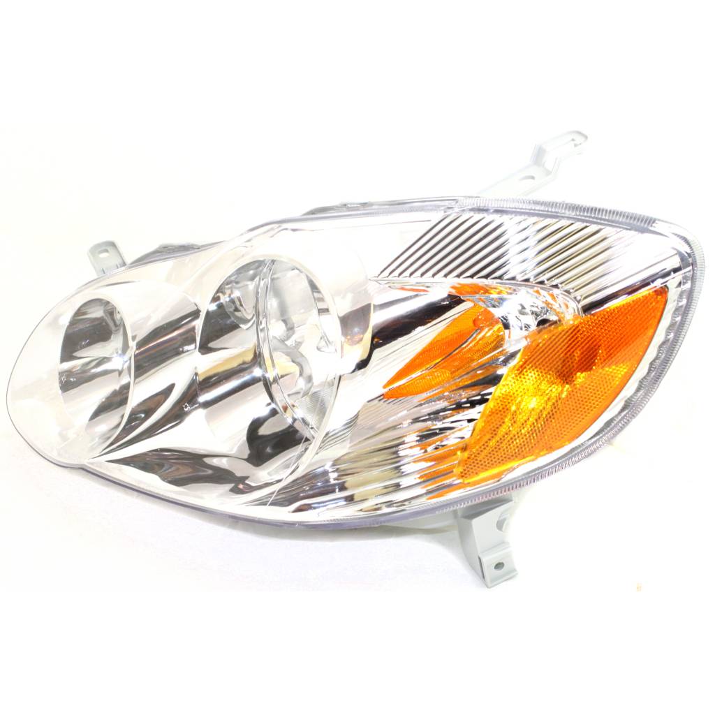 TOYOTA COROLLA/SEDAN HEAD LAMP ASSY LEFT (Driver Side) (W/CHROME BEZEL)(CEL/LE MDL) **CAPA** OEM#8115002200 2003-2004 PL#TO2502139C