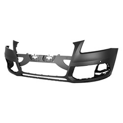 AUDI Q5 / SQ5 FRONT BUMPER COVER PRIMED (2.0L)(3.0L DIESEL)(WO/WASHER)(W/ SENSOR) **CAPA** OEM#8R0807065BGRU 2013-2017 PL#AU1000198C
