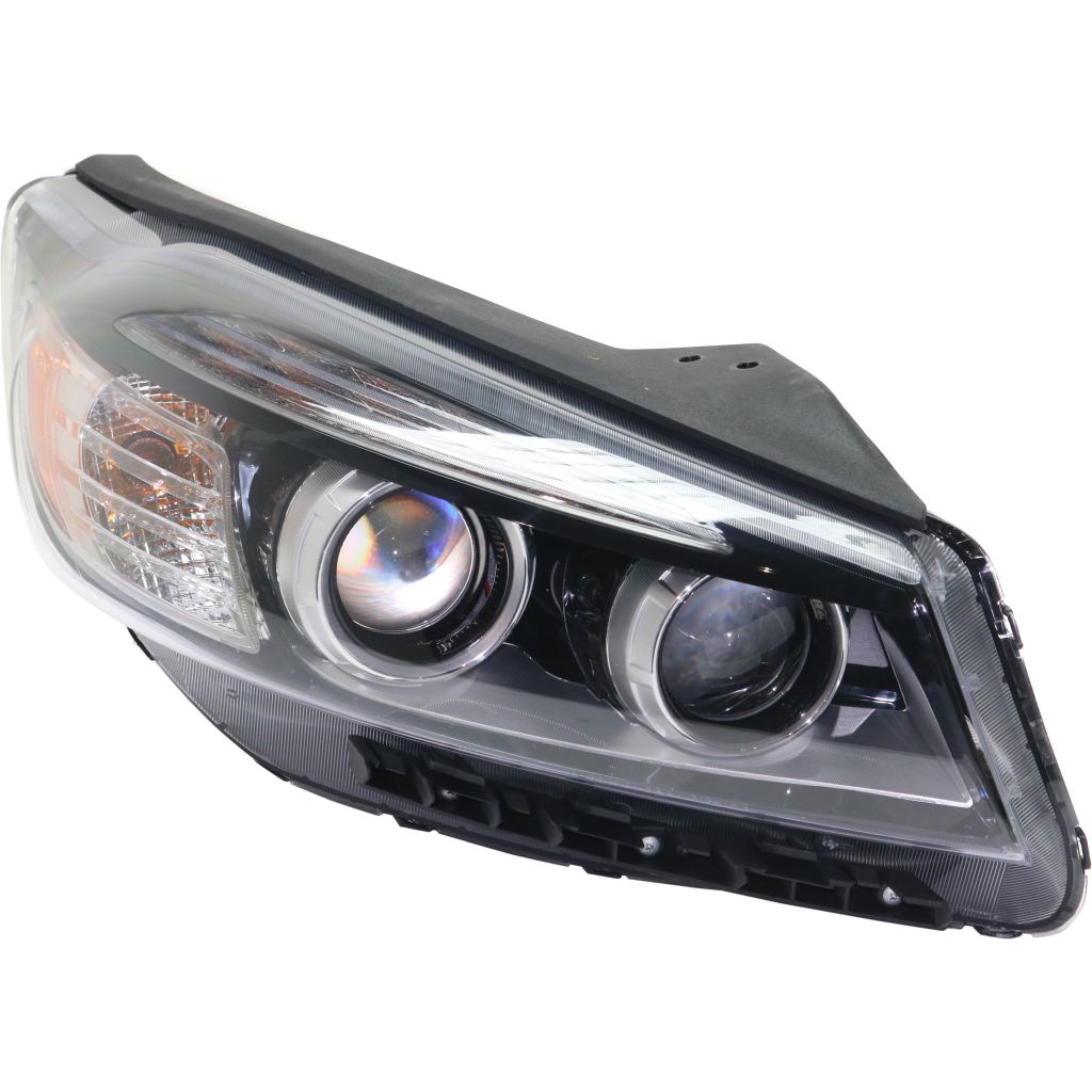 KIA SORENTO HEAD LAMP ASSY RIGHT (Passenger Side) (HID)(WO/ADAPTIVE)**CAPA** OEM#92102C6110 2016-2018 PL#KI2503193C