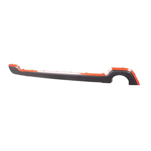 SUBARU FORESTER REAR BUMPER LOWER VALANCE BLACK/ORANGE (SPORT)**CAPA** OEM#57734SJ301 2019-2024 PL#SU1195101C
