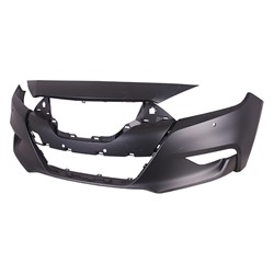 NISSAN(DATSUN) MAXIMA FRONT BUMPER COVER PRIMED (W/ SENSOR)(EXC S MDL)**CAPA** OEM#620224RB1H 2016-2018 PL#NI1000310C