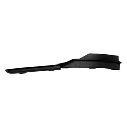 VOLKSWAGEN GOLF FRONT BUMPER SIDE MLDG RIGHT (Passenger Side) BLACK (WO/BLOCK HEATER) OEM#5GM853666F9B9 2018-2021 PL#VW1047109