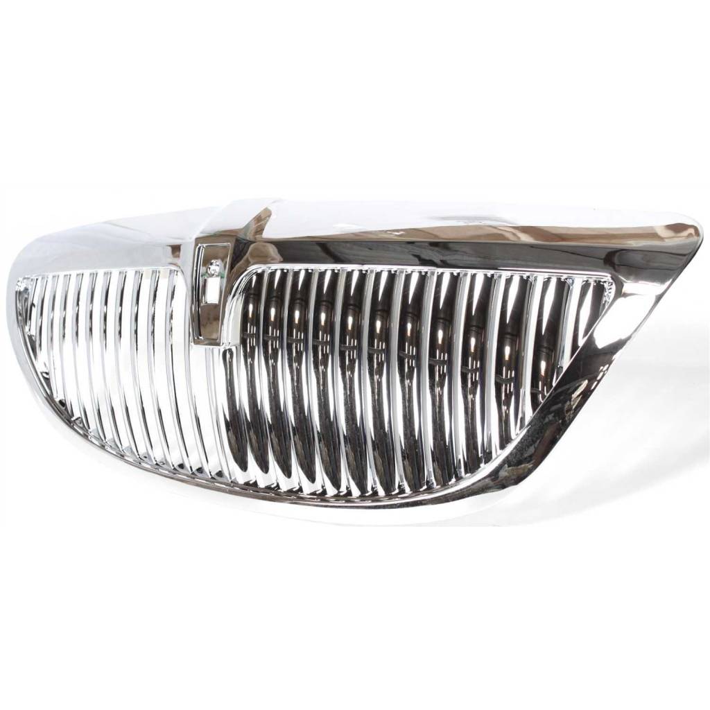 LINCOLN TOWN CAR GRILL CHROME (W/O LIMITED ) **CAPA** OEM#6W1Z8200AA 2003-2011 PL#FO1200403C