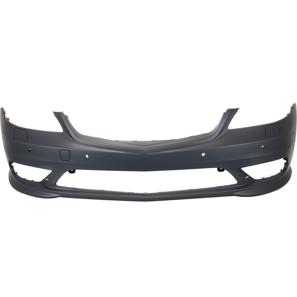 MERCEDES-BENZ S-CLASS SEDAN (221) (EXC S400 HYBRID) FRONT BUMPER COVER PRIMED (S350/S550)((W/ SPORT)(W/WASHER)(W/PK SENSOR)(no side marker ho OEM#22188043409999 2012-2013 PL#MB1000336