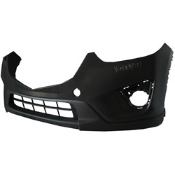 MAZDA CX-5 FRONT BUMPER COVER PRM/TEXT BLACK OEM#KD4550031BB 2013-2016 PL#MA1000236