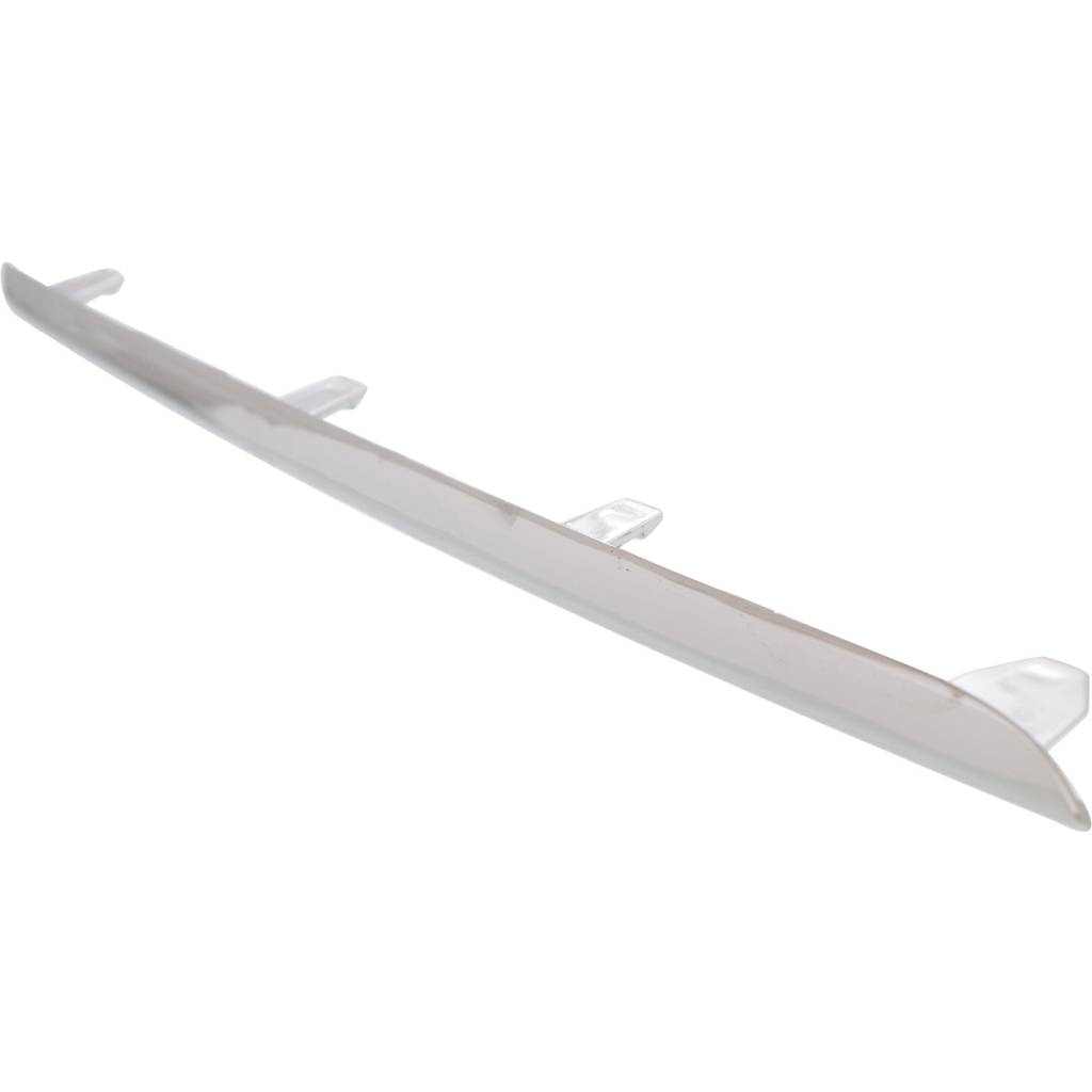 MERCEDES-BENZ E-CLASS SEDAN (212) GRILLE COVER MOLDING UPPER RIGHT (Passenger Side) CHROME (W/CENTER GRILLE EMBLEM)(W/AMG)(EXC E63) OEM#2128852421 2014-2016 PL#MB1213100