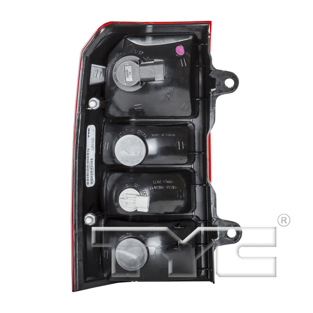 JEEP PATRIOT TAIL LAMP ASSEMBLY RIGHT (Passenger Side) (2 BULBS) OEM#5160364AG 2008-2017 PL#CH2801181