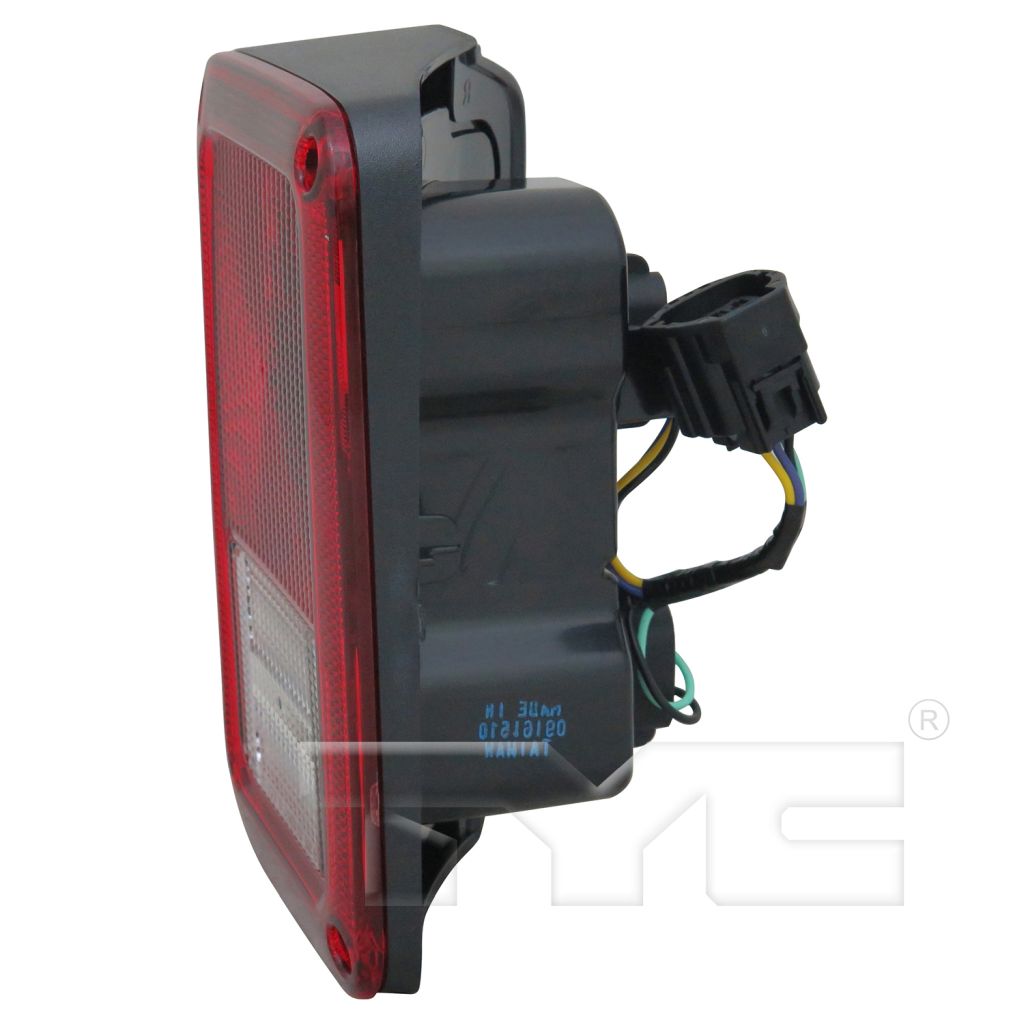 JEEP WRANGLER (JK) TAIL LAMP ASSEMBLY LEFT (Driver Side) **CAPA** OEM#55077891AH 2007-2018 PL#CH2800177C