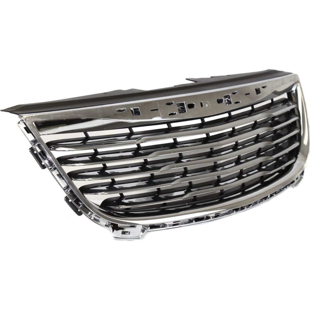 CHRYSLER TOWN & COUNTRY GRILLE CHR/BLK OEM#68100692AB 2011-2016 PL#CH1200350