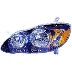 TOYOTA COROLLA/SEDAN HEAD LAMP ASSEMBLY LEFT (Driver Side) (S/XRS MDL) **CAPA** OEM#8115002360 2005-2008 PL#TO2502154C