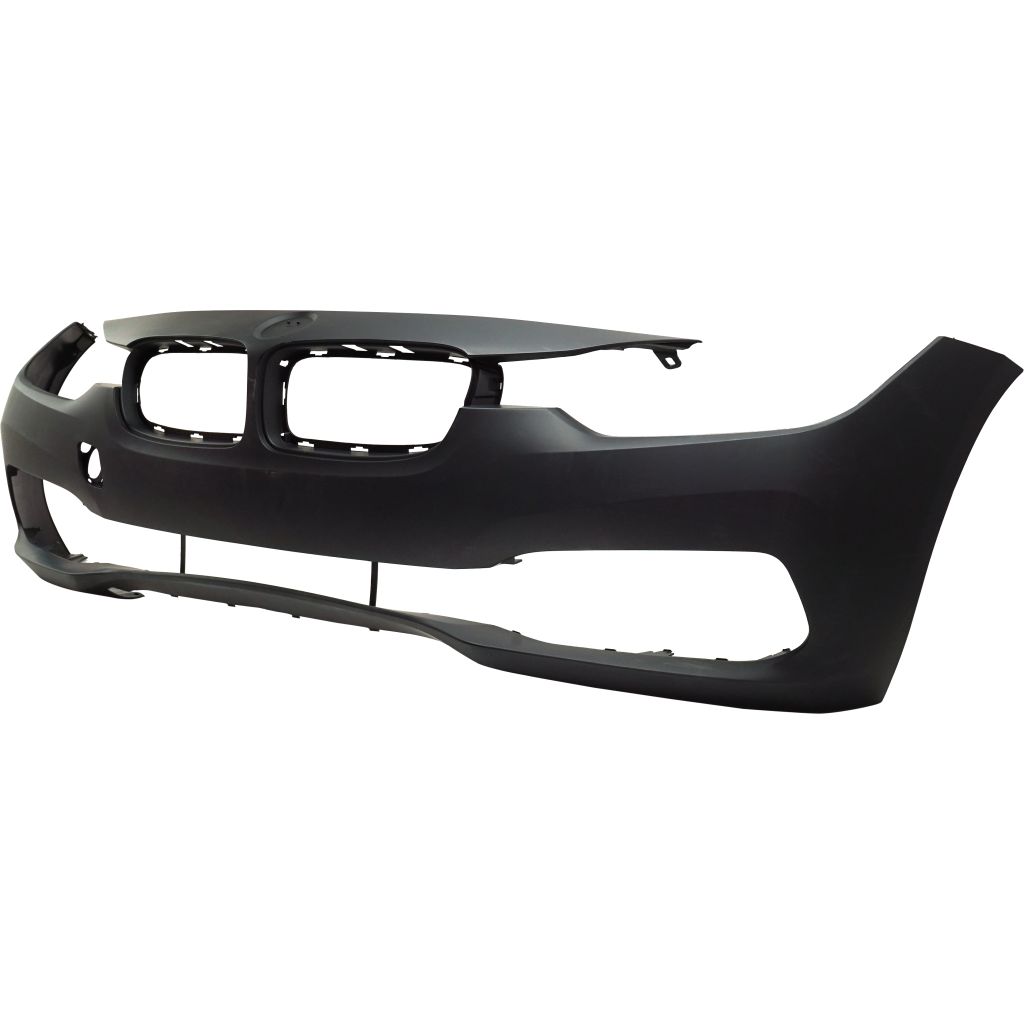 BMW BMW 3 (SEDAN) HYBRID FRONT BUMPER COVER PRIMED WO/WASH WO/M SPORT (STANDARD) OEM#51117445105 2016-2018 PL#BM1000425