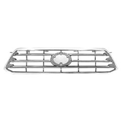 TOYOTA HIGHLANDER GRILLE ASSEMBLY CHR/SLV (LTD MDL) OEM#531010E110 2008-2010 PL#TO1200307