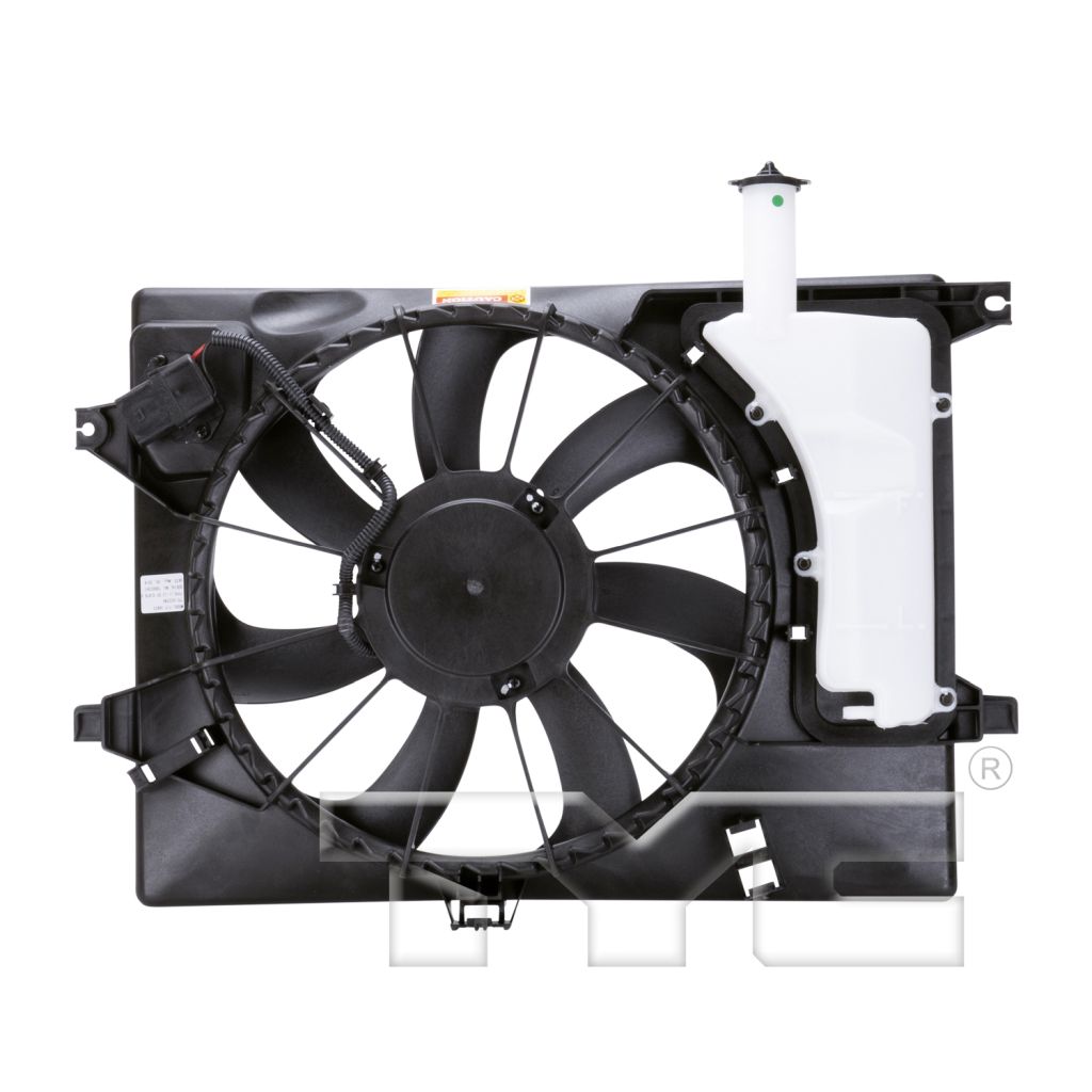 KIA FORTE SEDAN RADIATOR & A/C FAN ASSEMBLY 1.8/2.0L (FM 1-28-14) OEM#253803X100 2014 PL#HY3115133