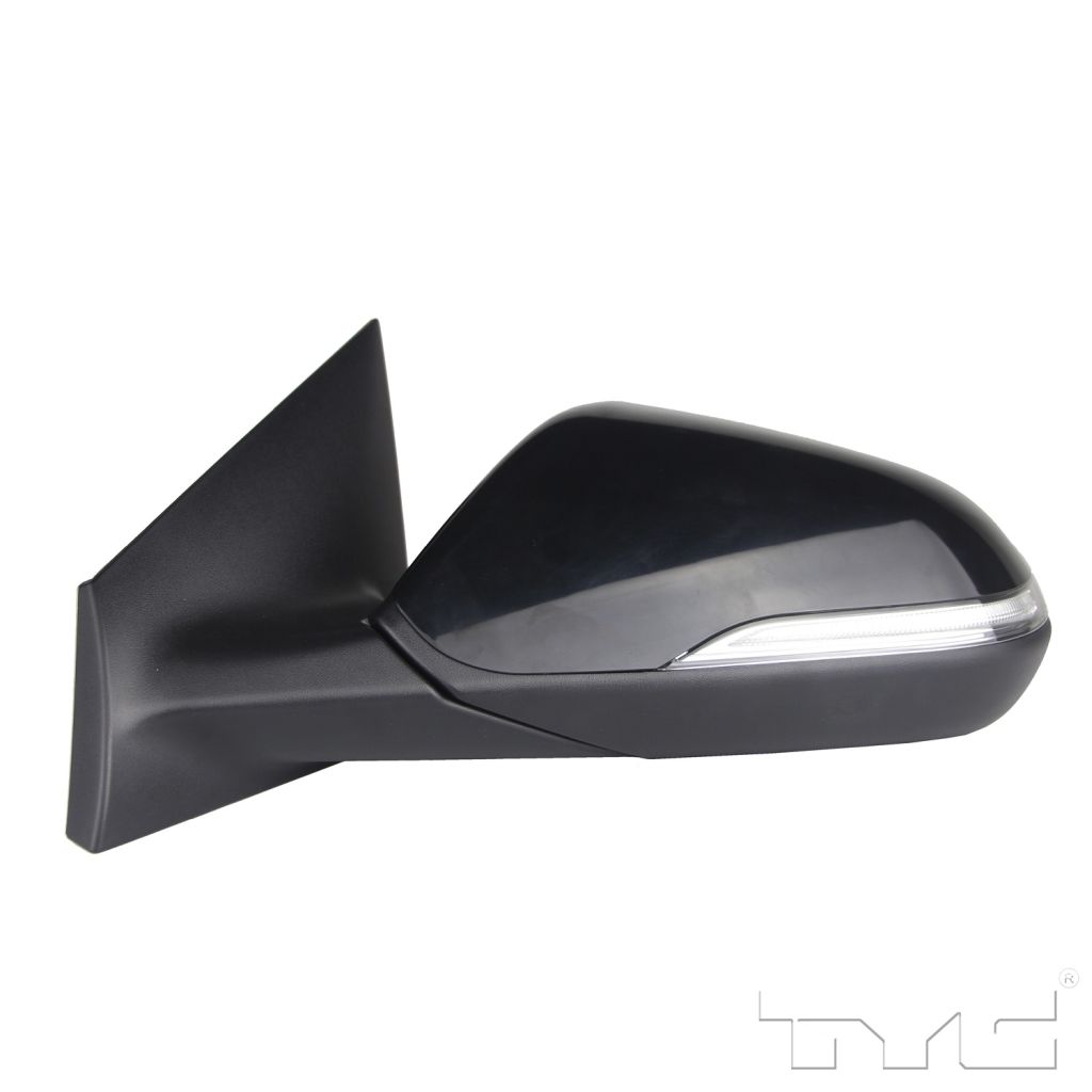 HYUNDAI SONATA DOOR MIRROR LEFT (Driver Side) PWR/HTD/SIGNAL (W/BSD)(WO/MEMORY))(TXT-BLACK BASE/PTM CVR) OEM#87610C2020 2015-2017 PL#HY1320236