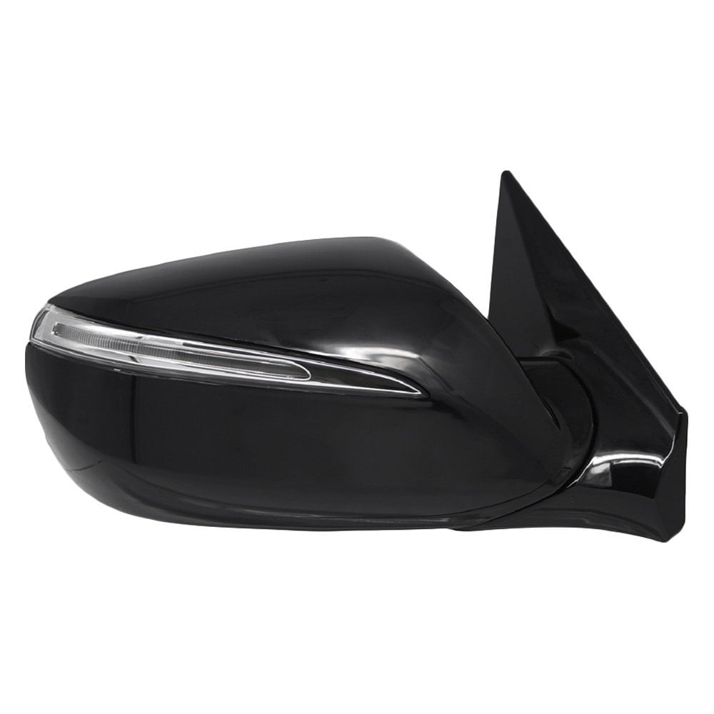 HYUNDAI SANTA FE SPORT (2.0/2.4L) DOOR MIRROR RIGHT (Passenger Side) PWR/HTD/SIGNAL/MENORY (W/BSD)(BLACK BASE)(PTM CVR) OEM#876204Z009 2013-2016 PL#HY1321235