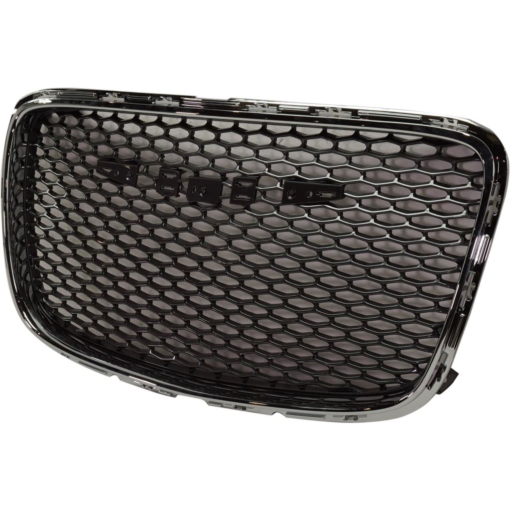 CHRYSLER 300 GRILLE CHR/DK-GRAY (LTD/C)**CAPA** OEM#5SW16LAUAE 2015-2023 PL#CH1200394C