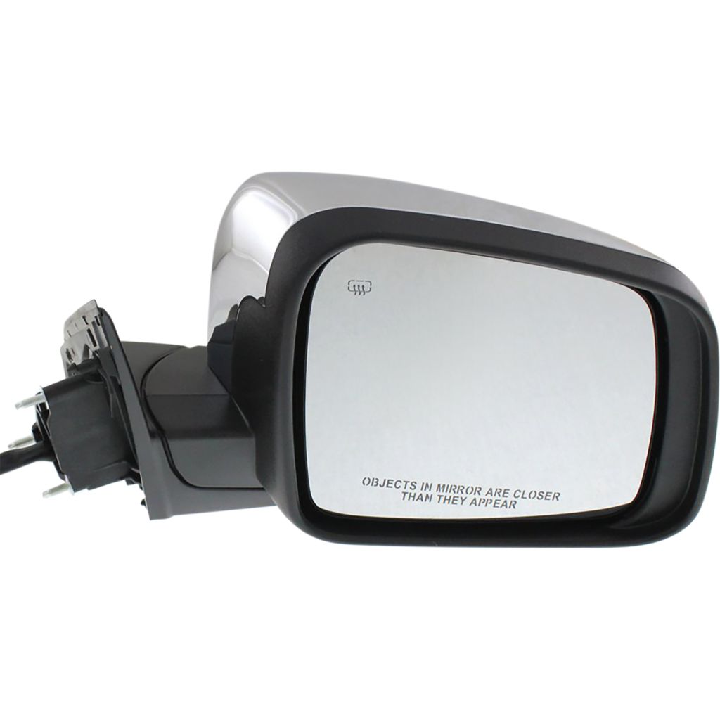JEEP GRAND CHEROKEE DOOR MIRROR RIGHT (Passenger Side) PWR/HTD/SIGNAL/MEMORY/M-FOLD (CHROME CVR)(WO/BSD)(WO/AUTO DIM) OEM#57010704AM 2014-2016 PL#CH1321358