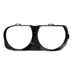 DODGE CHALLENGER HEAD LAMP BEZEL RIGHT (Passenger Side) BLACK (EXC SRT HELLCAT) OEM#68259052AB 2015-2023 PL#CH2511101