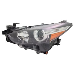 MAZDA MAZDA3 HEAD LAMP UNIT LEFT (Driver Side) (HALOGEN)(JAPAN)**CAPA** OEM#BABF510L0D 2017-2018 PL#MA2502149C