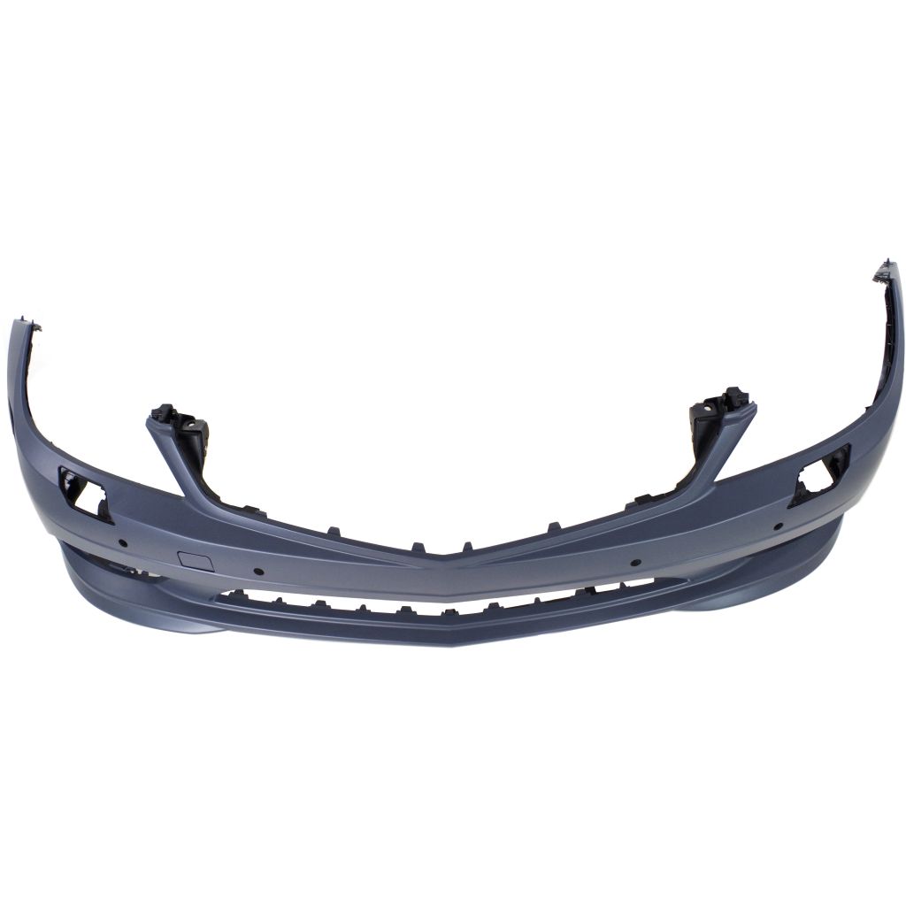 MERCEDES-BENZ C-CLASS SEDAN (204) FRONT BUMPER COVER PRIMED (SPORT)(WO/CHROME MLD)(W/ WASH)(W/SEN)(EXC C63) **CAPA** OEM#2048857825 2008-2010 PL#MB1000343C