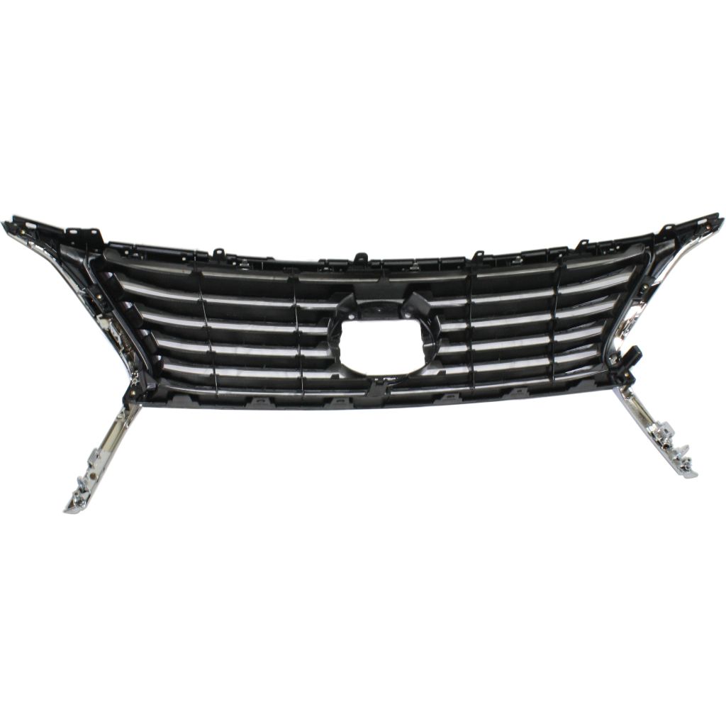 LEXUS RX 350 GRILLE ASSEMBLY CHR/SILVER (WO/SPORT PKG)(EXC F SPORT) WO/EMBLEM**CAPA** OEM#531010E140-PFM 2013-2015 PL#LX1200144C