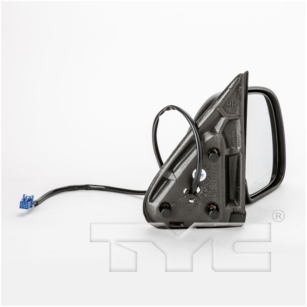 GM TRUCKS & VANS YUKON/YUKON XL (GMC) DOOR MIRROR RIGHT (Passenger Side) PWR/HTD/M-FOLD (PTD CVR) OEM#19120542 2003-2006 PL#GM1321295