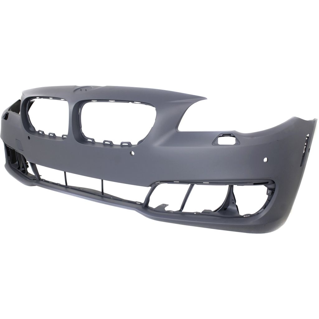 BMW BMW 5 SERIES HYBRID FRONT BUMPER COVER PRIMED (W/SENSOR)(W/SIDE CAMERA)( WO/M PKG) OEM#51117332681 2014-2016 PL#BM1000310