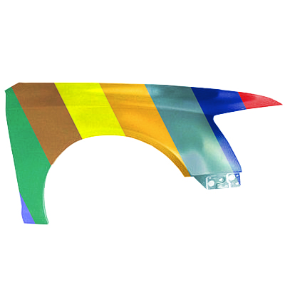 AUDI A6 SEDAN /WAGON FENDER RIGHT (Passenger Side) (ALUMINUM) OEM#4F0821104F 2009-2011 PL#AU1241123