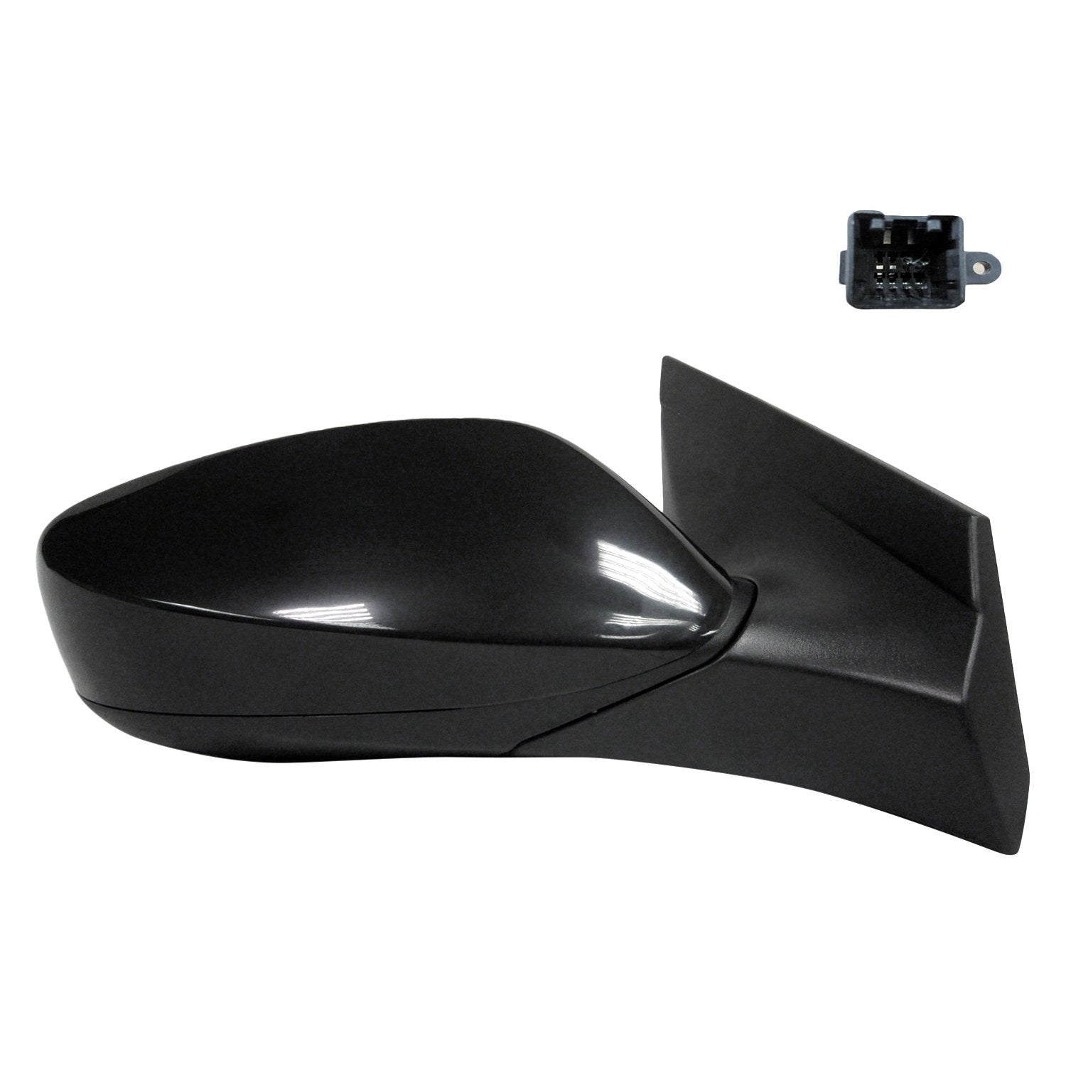 HYUNDAI ACCENT HATCHBACK DOOR MIRROR RIGHT (Passenger Side) POWER/ NOT HEATED (WO/SIGNAL)(PTD CVR) OEM#876201R210 2012-2017 PL#HY1321180