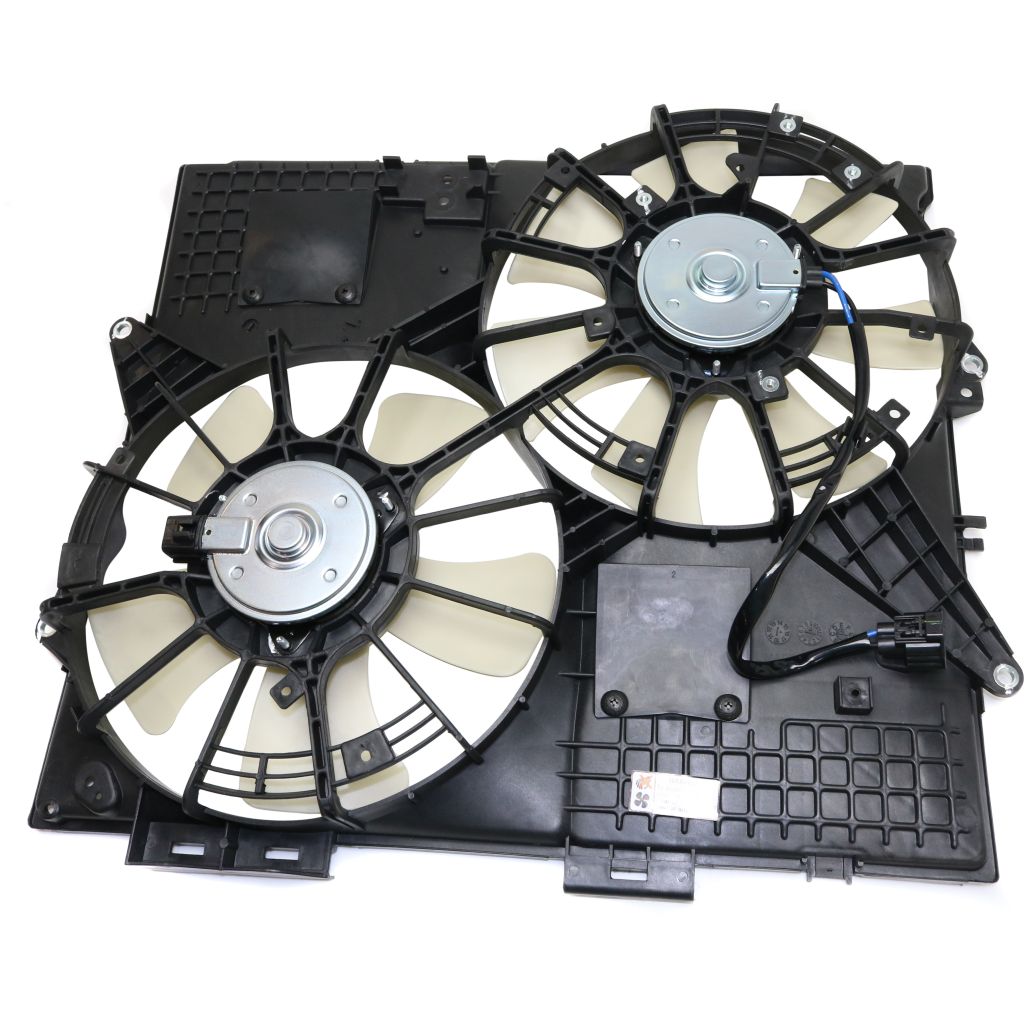 CADILLAC CTS SEDAN 08-13/CTS-V SEDAN RADIATOR & A/C FAN ASSEMBLY (DUAL FAN)(CTS) OEM#19129896-PFM 2008 PL#GM3115223