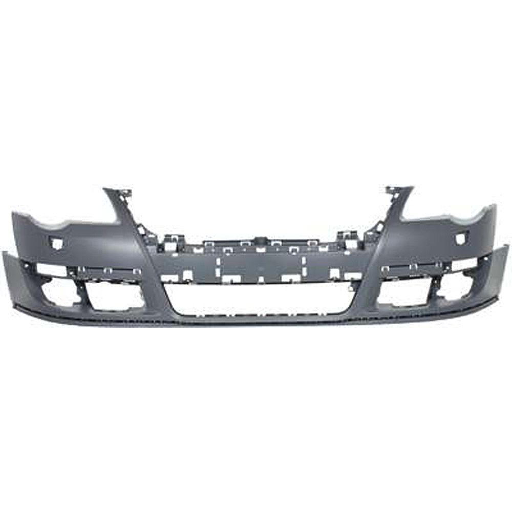 VOLKSWAGEN PASSAT FRONT BUMPER COVER PRIMED (W/O Parking Aid)(W/ HEAD LAMP Washer) OEM#3C0807217EGRU 2006-2010 PL#VW1000164