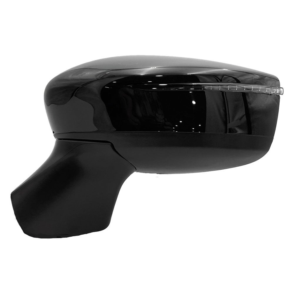 NISSAN VERSA SEDAN DOOR MIRROR LEFT (Driver Side) PWR/HTD/SIGNAL/M-FOLD (WO/BSD)(WO/AVM)(BLACK) OEM#963025EE6A-PFM 2020-2021 PL#NI1320322