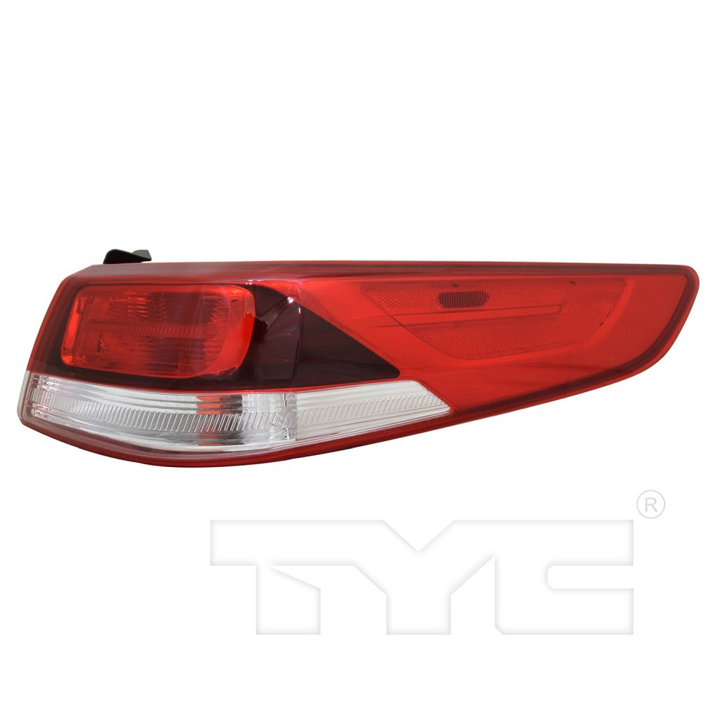 KIA OPTIMA TAIL LAMP ASSY OUTER RIGHT (Passenger Side) (USA BUILT)(BULB TYPE)**CAPA** OEM#92402D5000 2016-2020 PL#KI2805130C